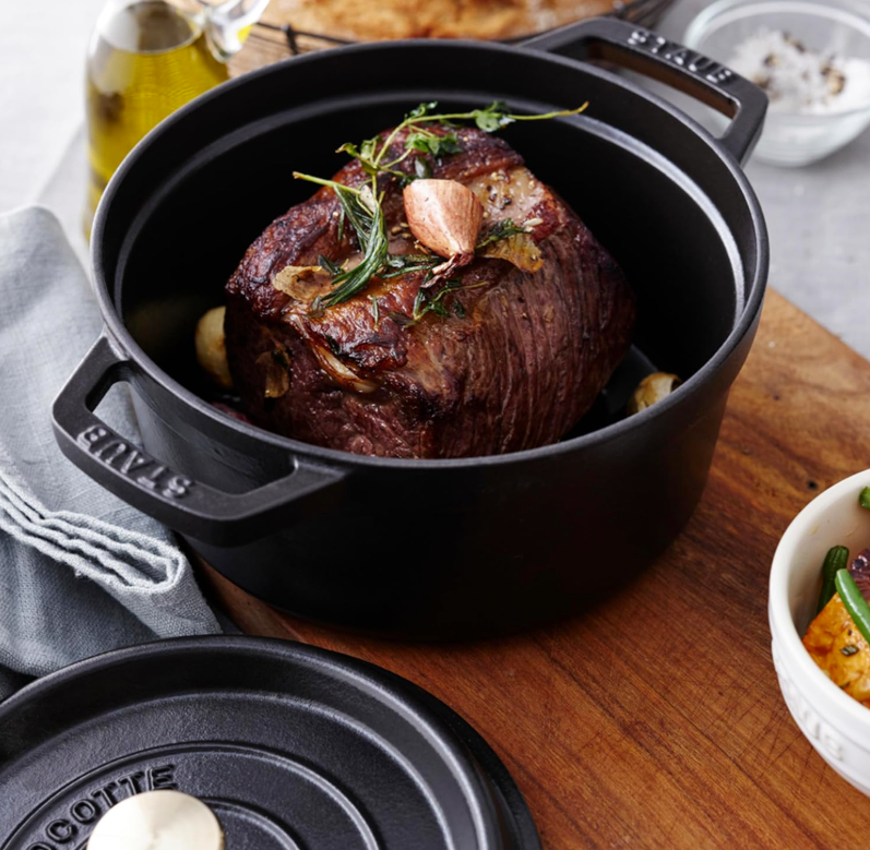 Staub French Canet 4-qt Round Cocotte